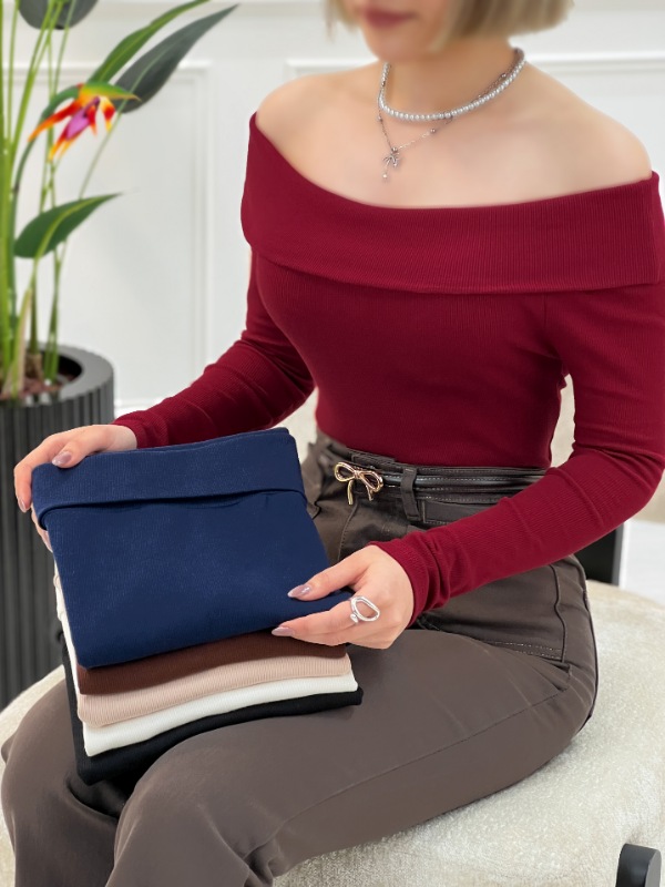کراپ‌ یقه دلبری دخترانه و زنانه